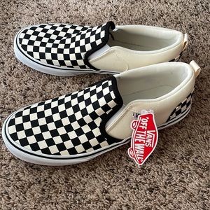 Checkered slip on Vans - Asher